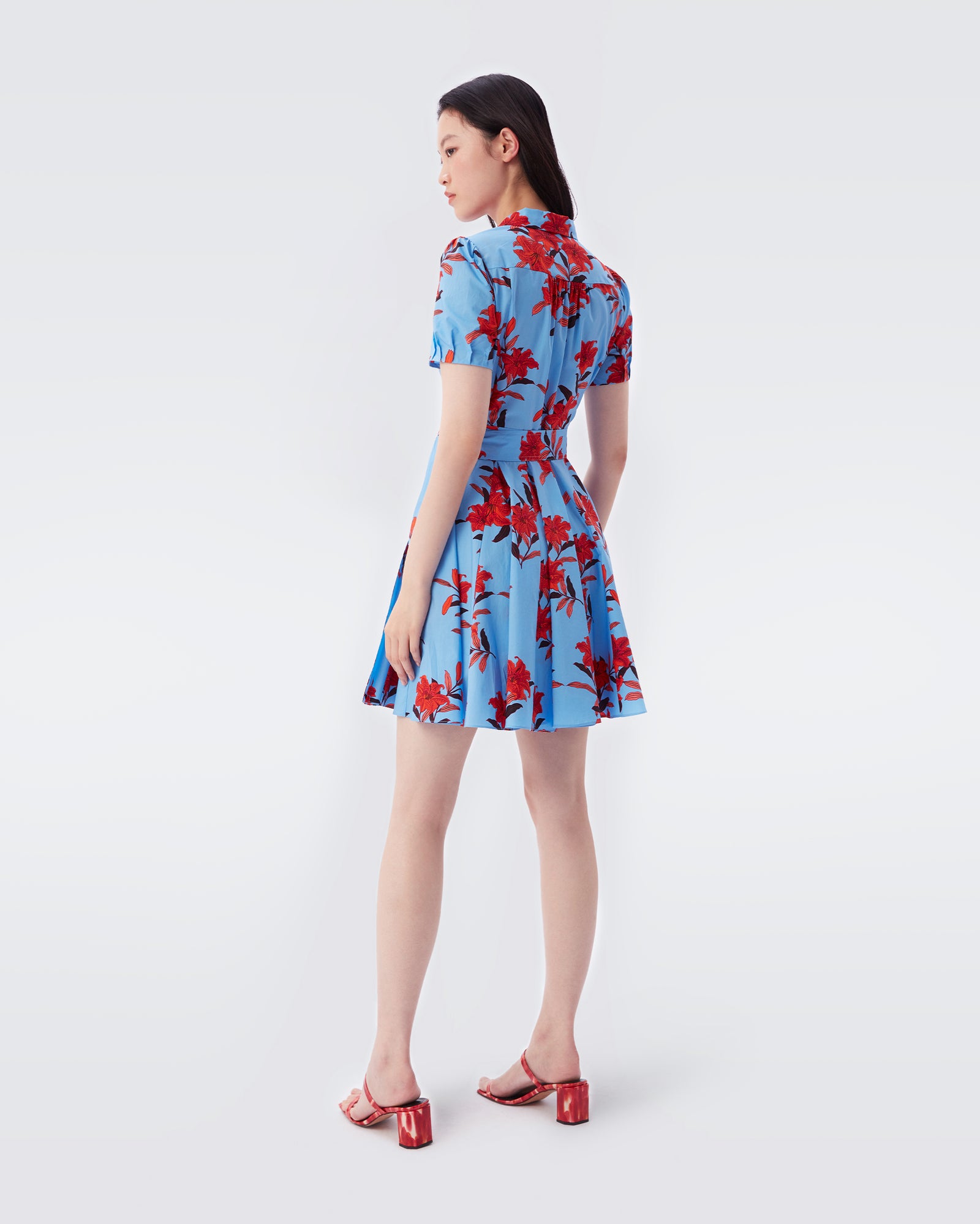 Evalina Mini Wrap Dress