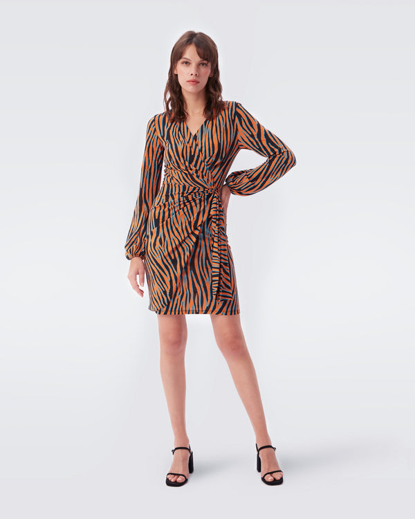 Toronto Mini Wrap Dress