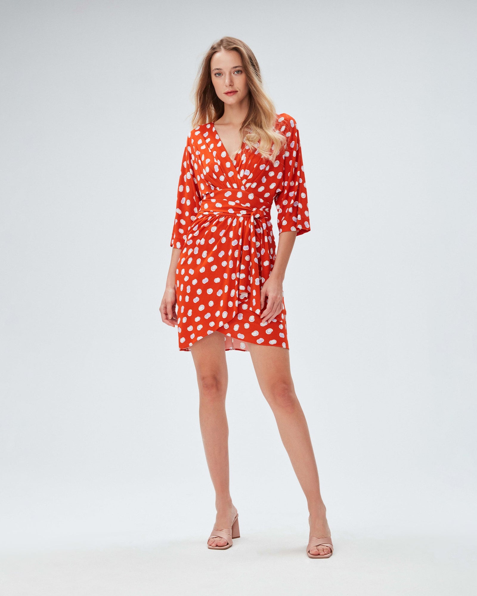 Barrington Faux-Wrap Dress