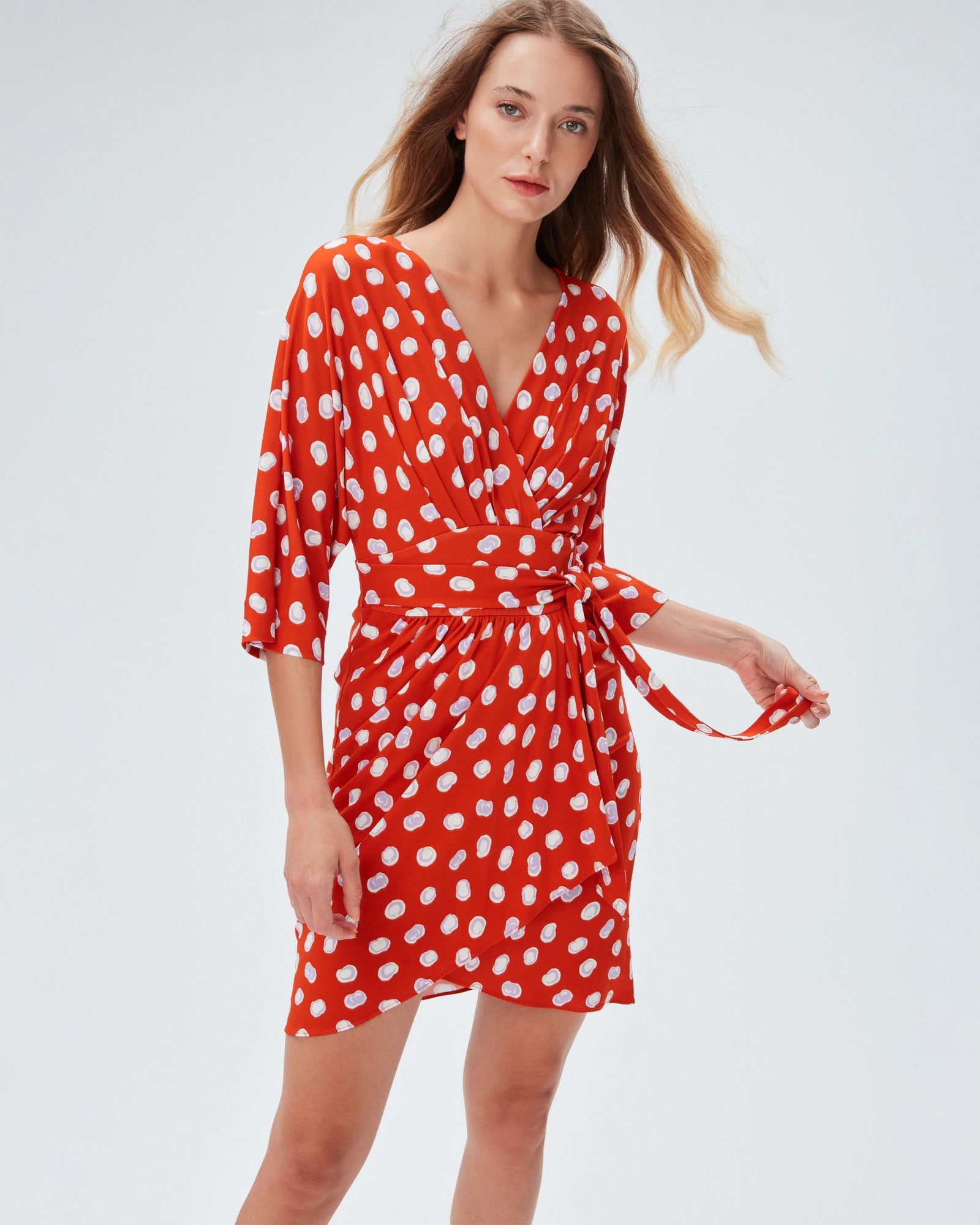 Barrington Faux-Wrap Dress
