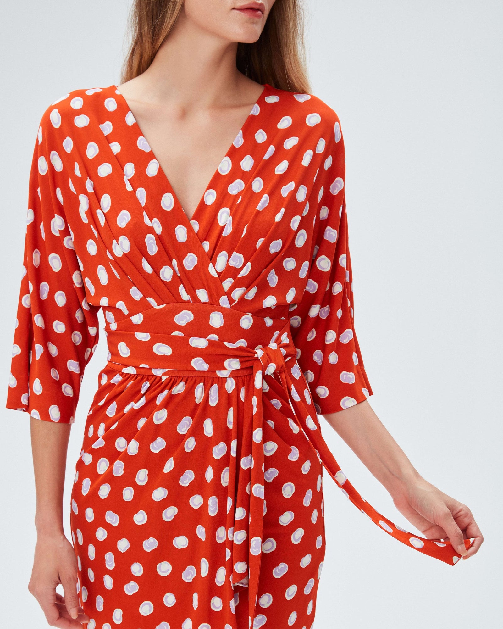 Barrington Faux-Wrap Dress