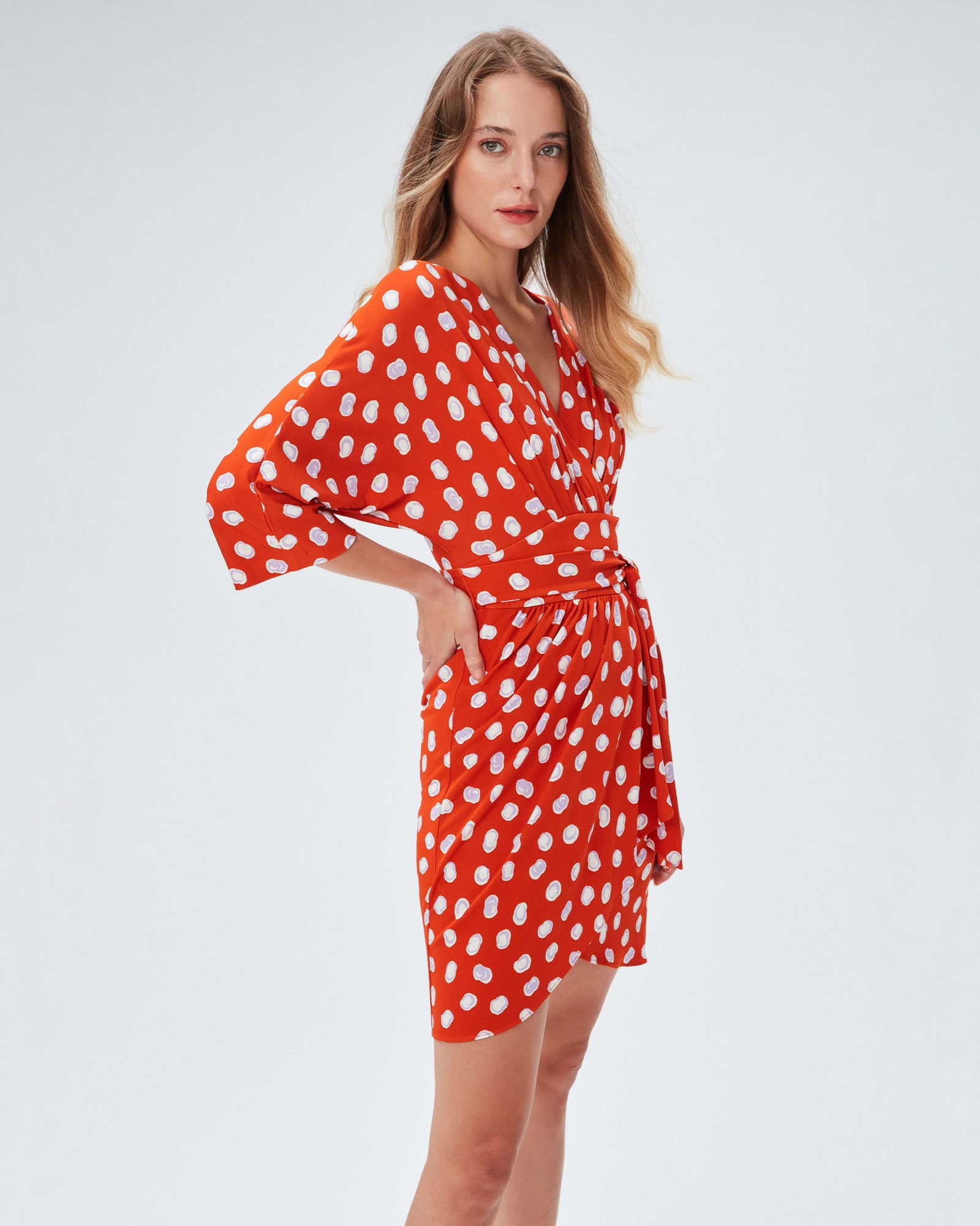 Barrington Faux-Wrap Dress