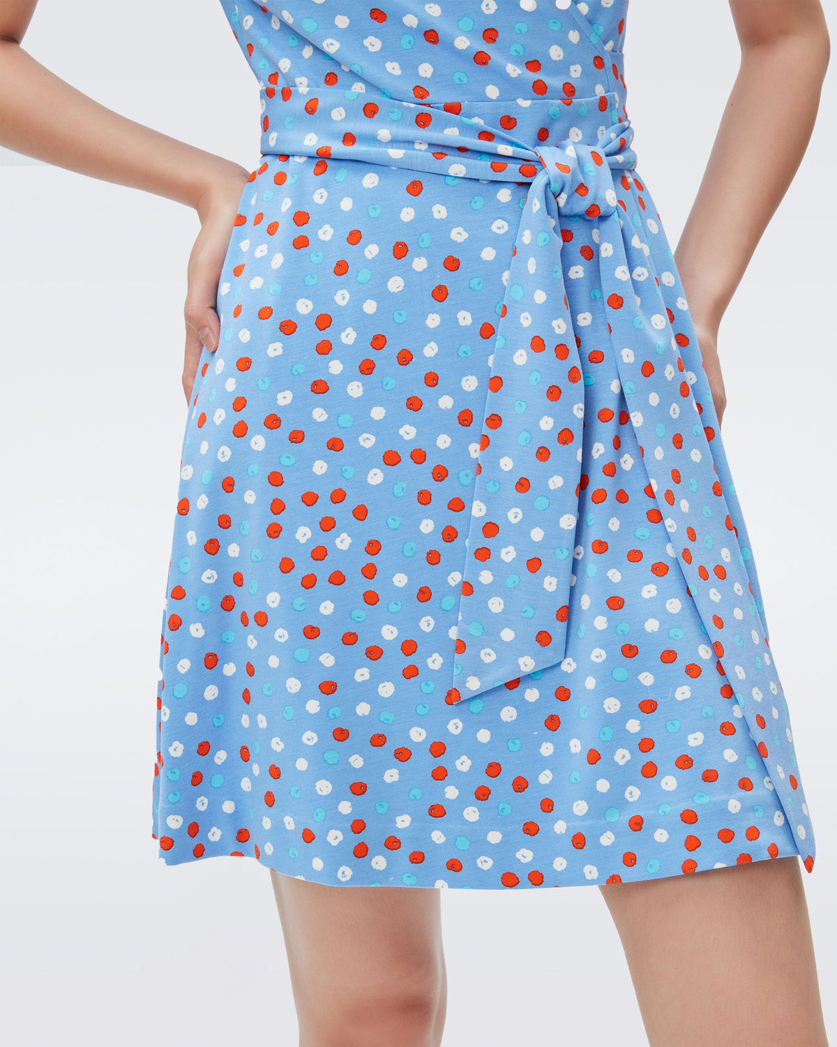 Robe Diane Von Furstenberg - Couleur Corail, Taille US 8 / UK 12, Style Sheath