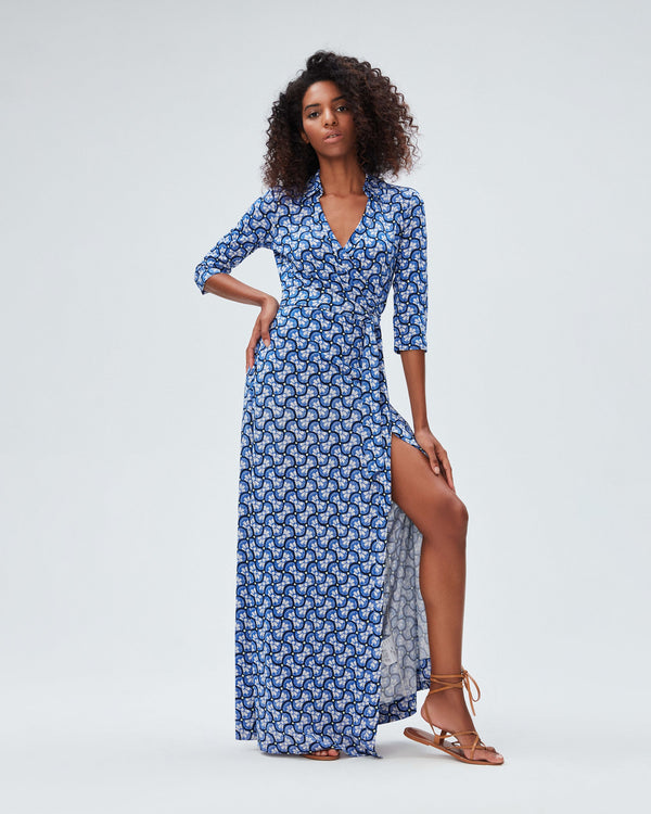 dvf abigail dress in daisy geo med