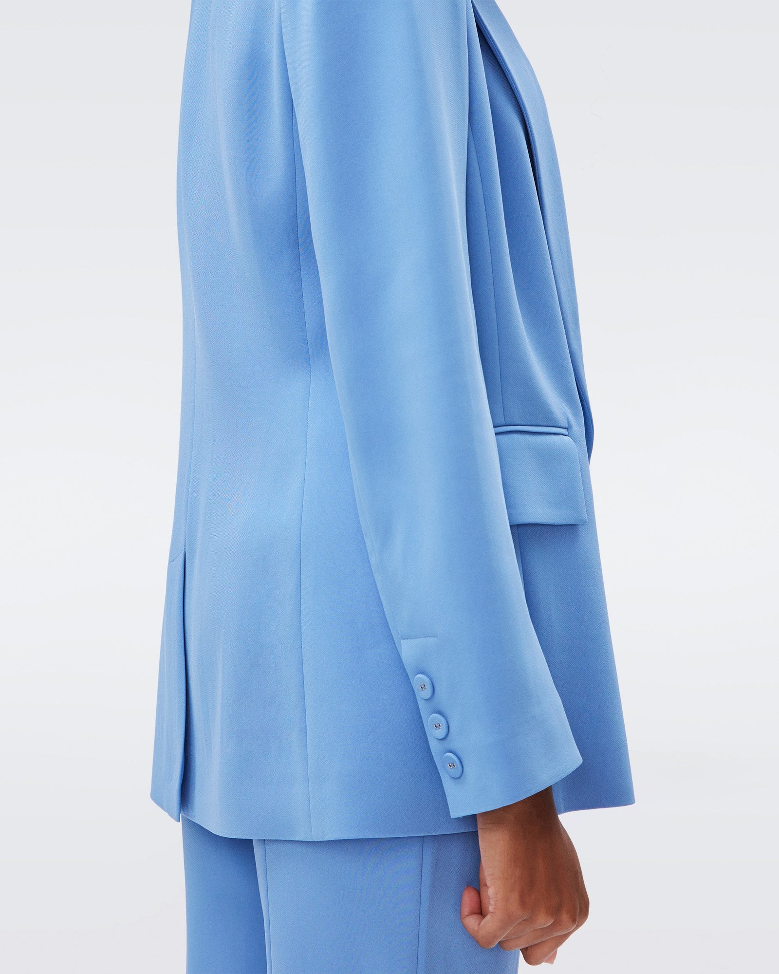 DVF Salzburg Jacket in Periwinkle