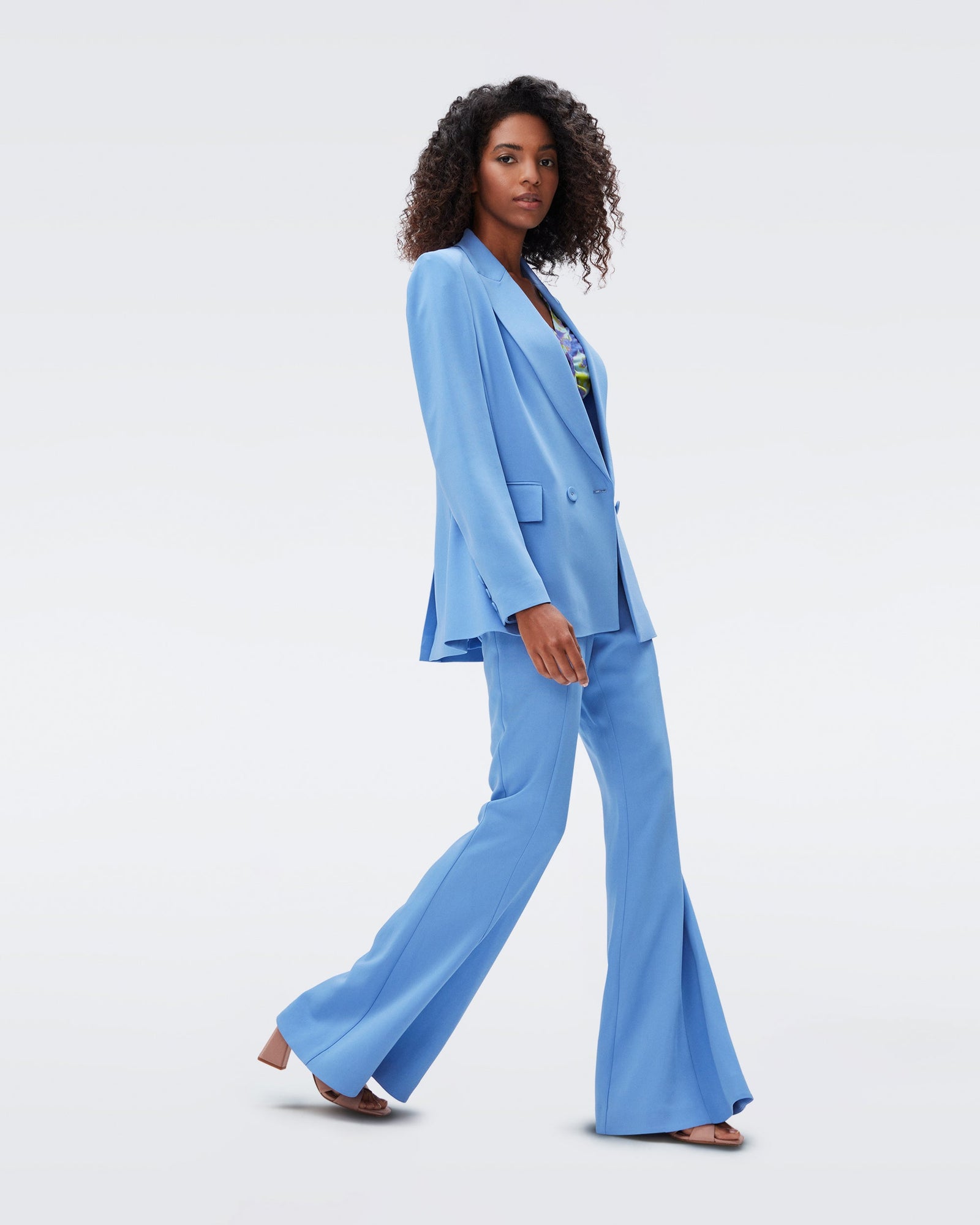 DVF Salzburg Jacket in Periwinkle