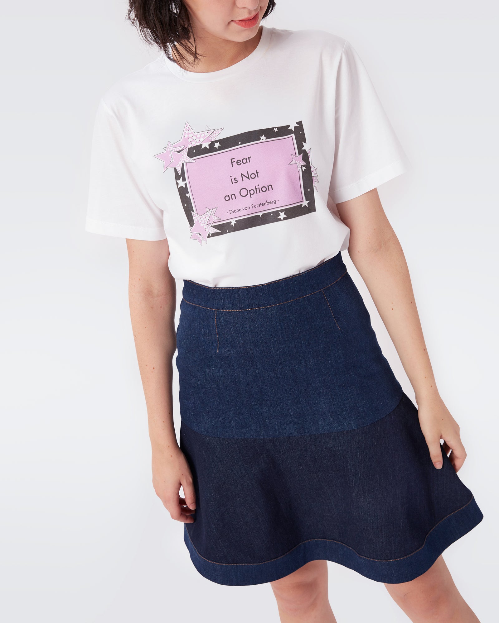 Saylor Denim Mini Skirt