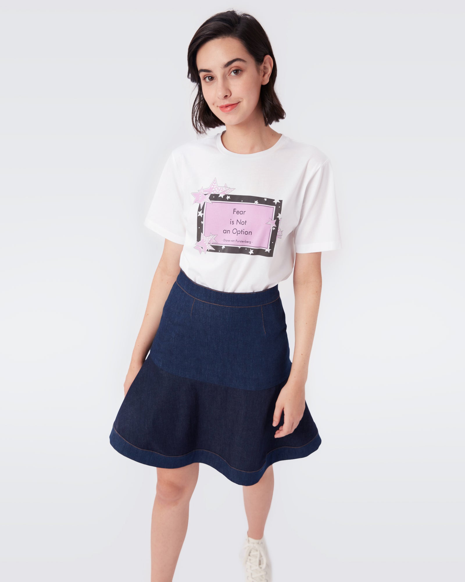 Saylor Denim Mini Skirt