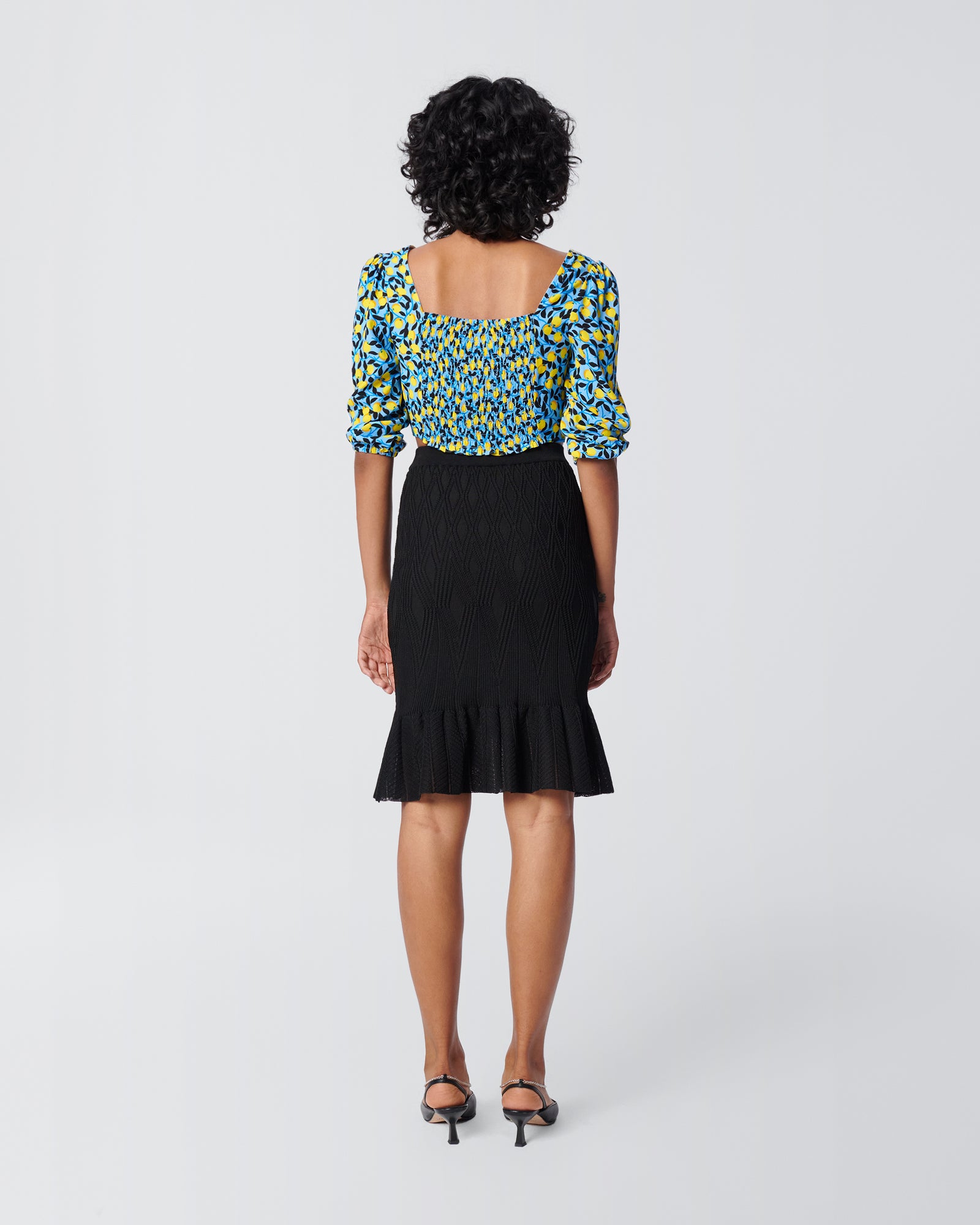 Magnolia Knit Knee-Length Skirt