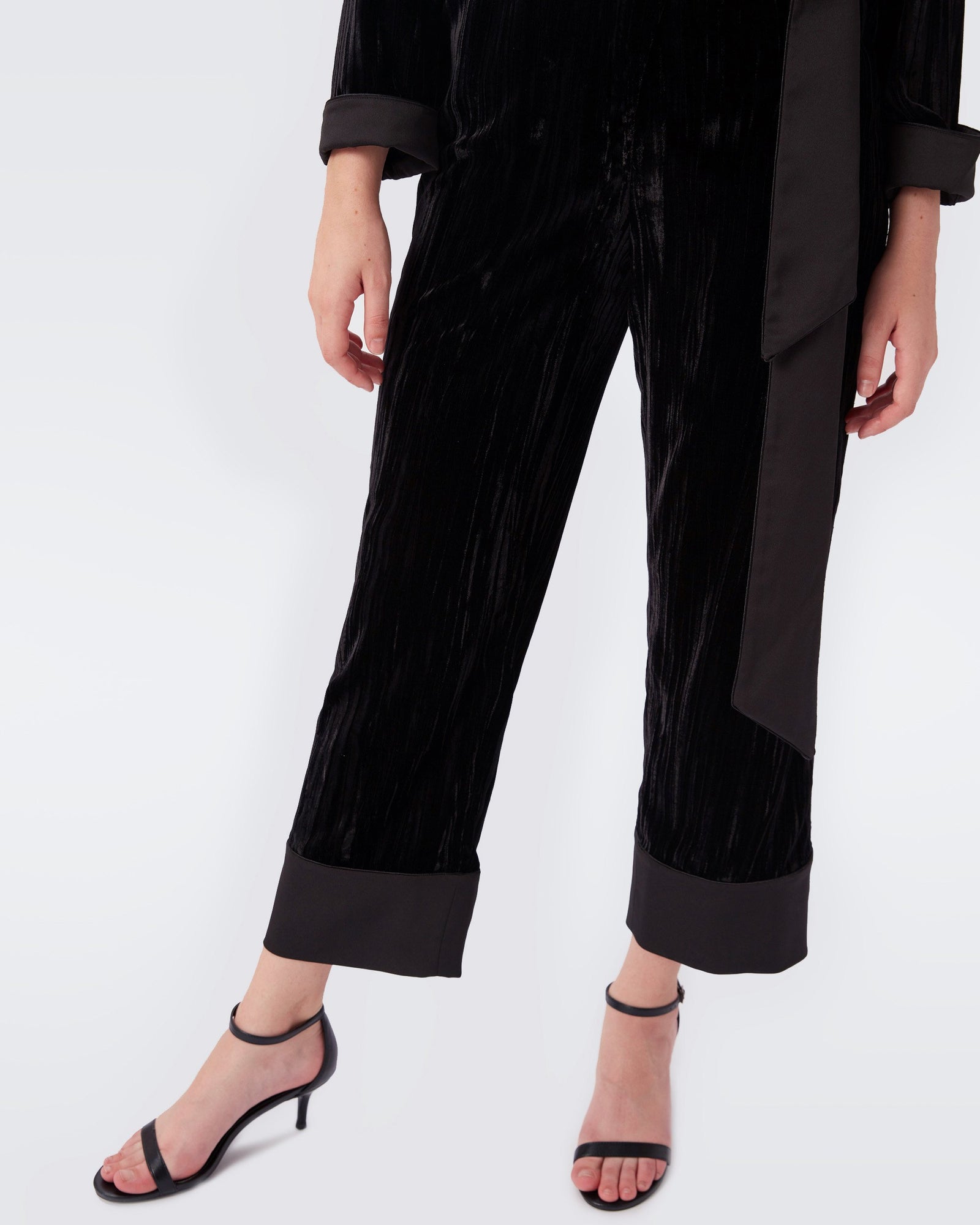 Brittania Velvet Jumpsuit
