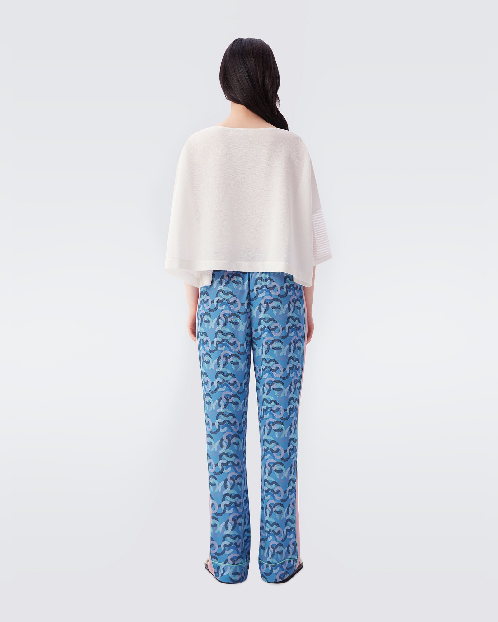 Cinzia Soft Crepe Drawstring Pants