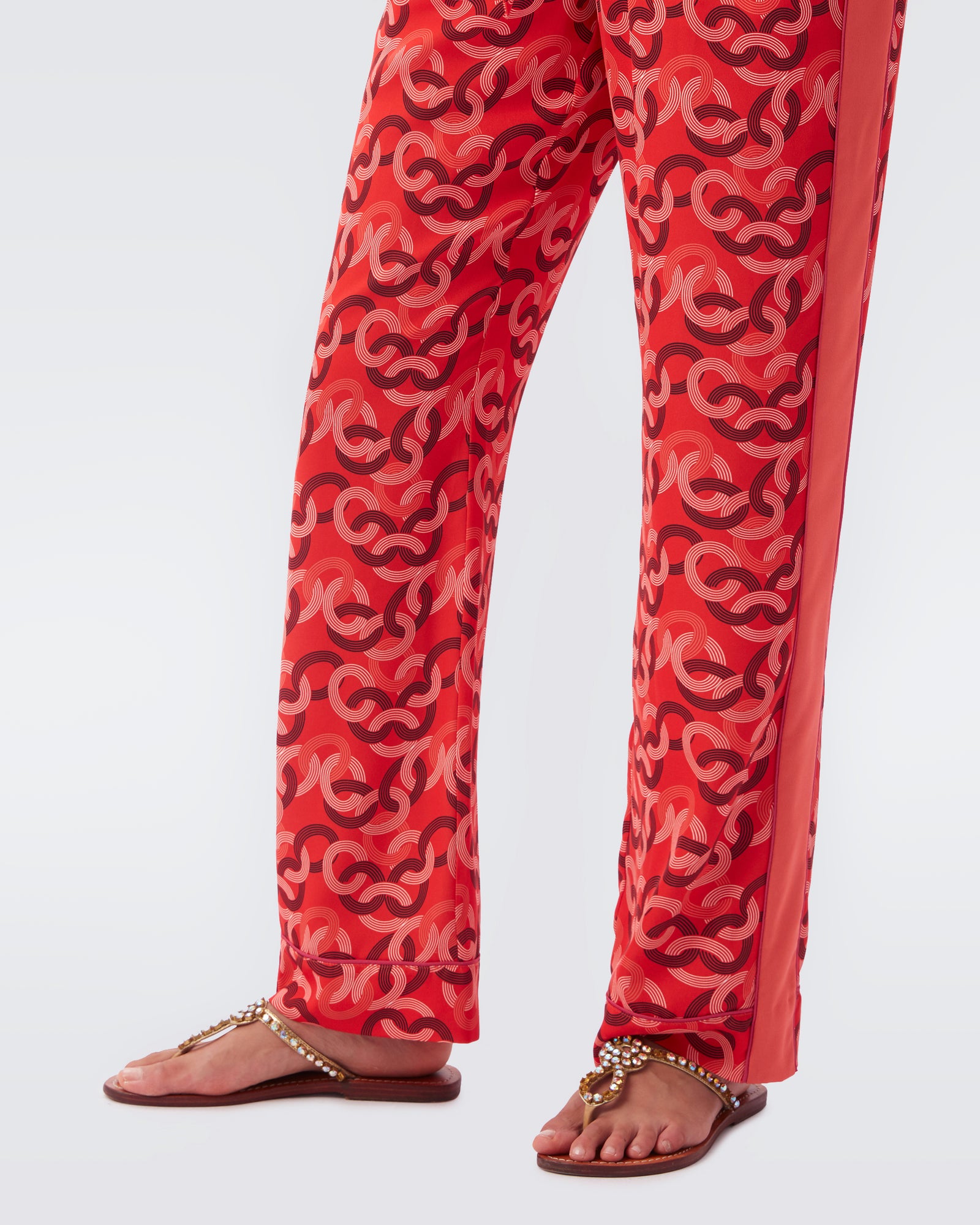 Cinzia Soft Crepe Drawstring Pants