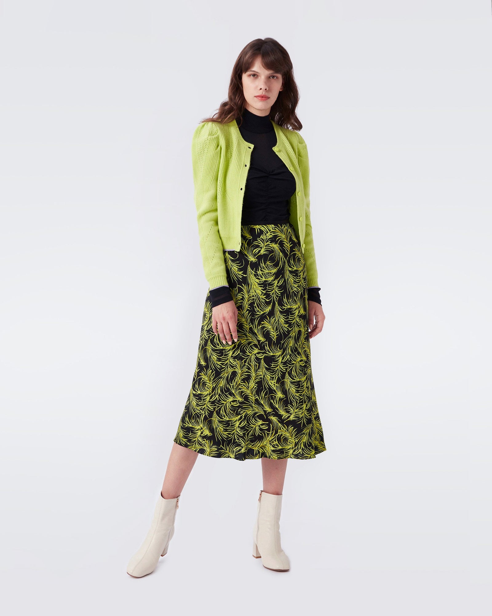 Timmy Puffed Shoulder Sweater