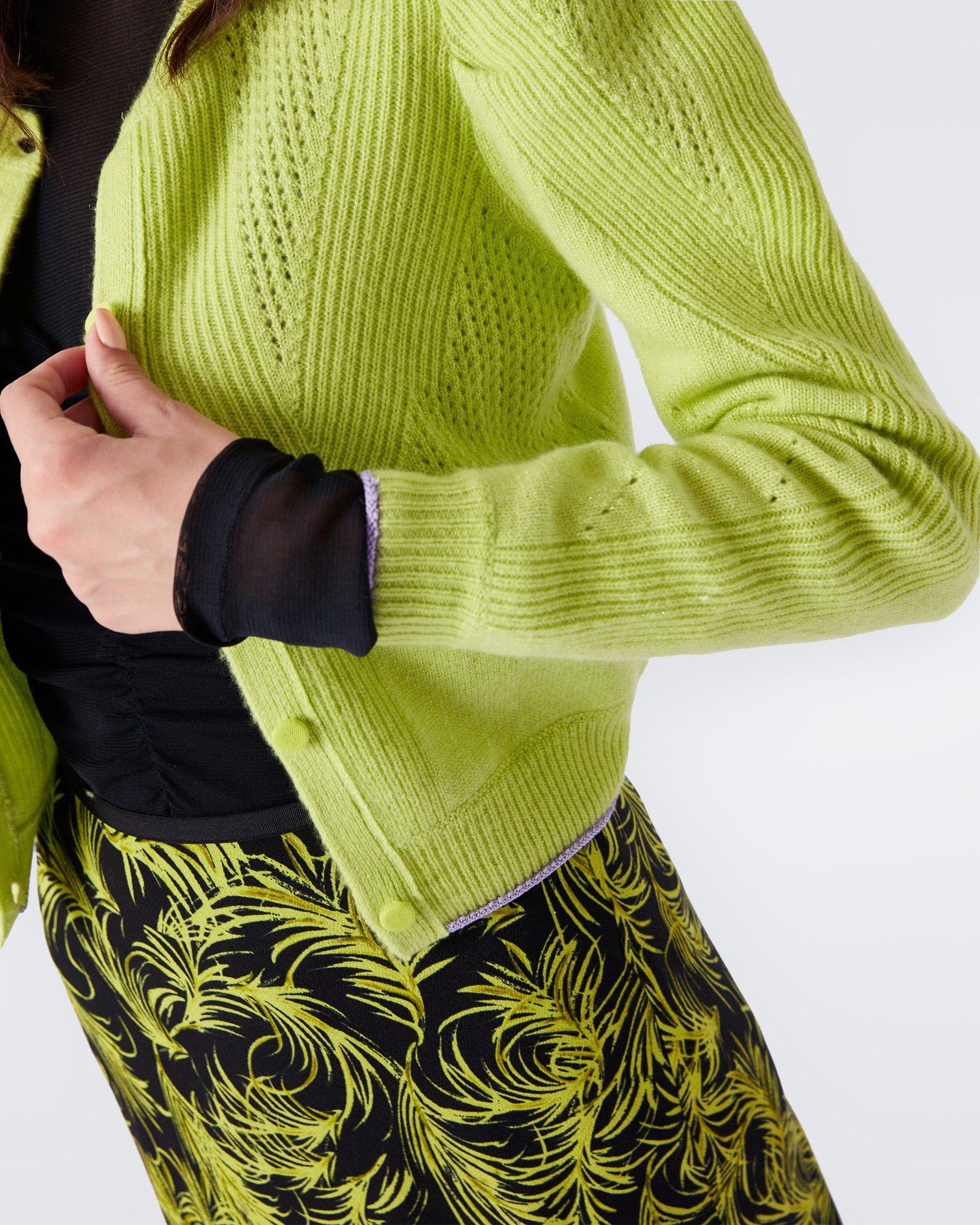 Timmy Puffed Shoulder Sweater