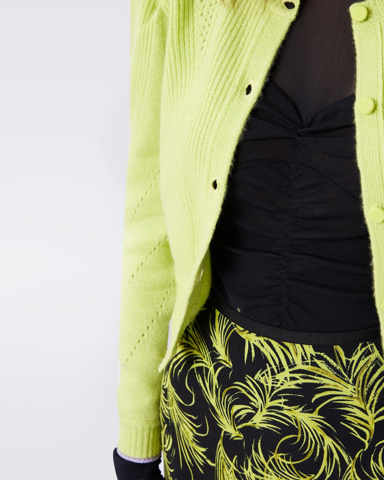 Timmy Puffed Shoulder Sweater