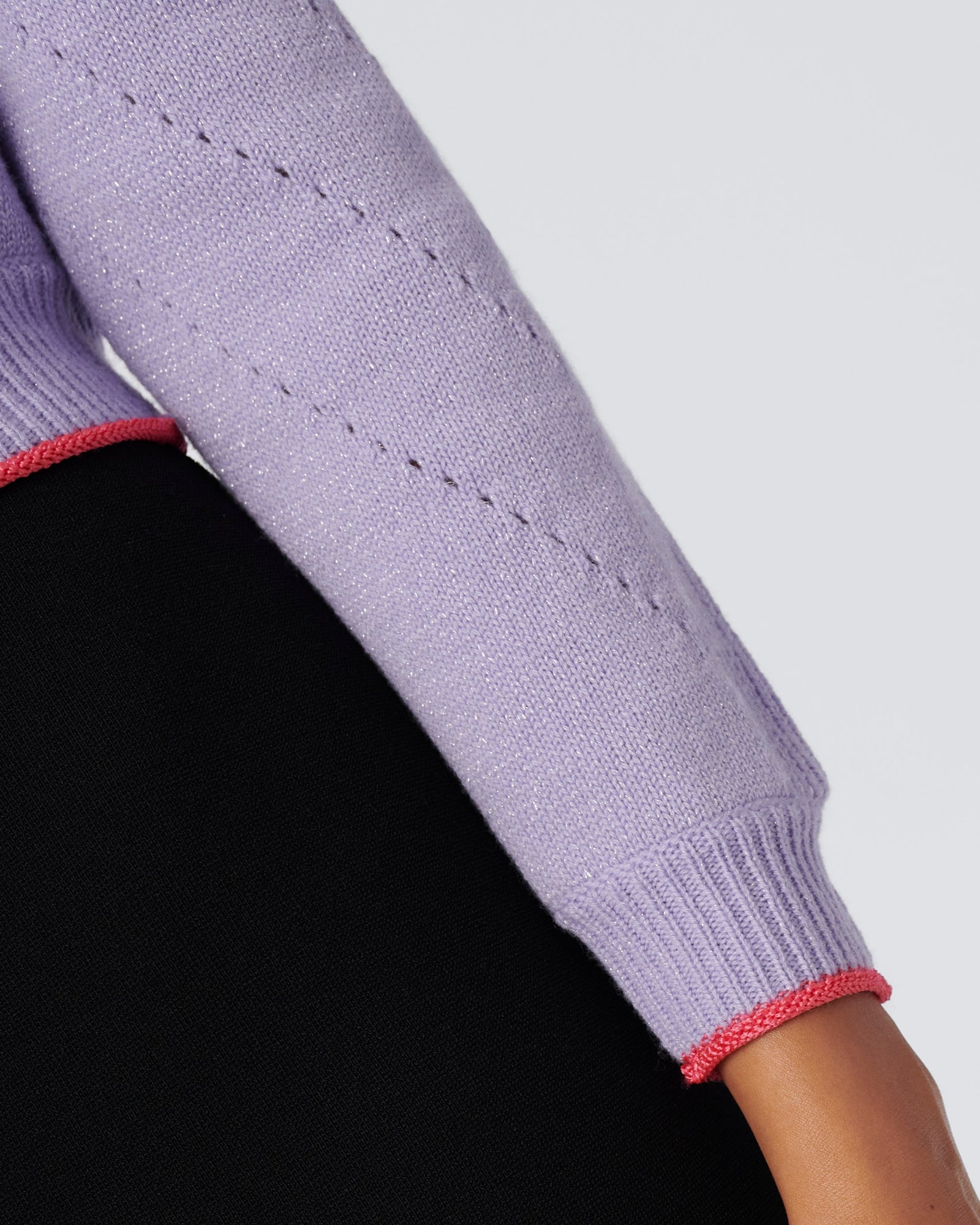 Timmy Puffed Shoulder Sweater