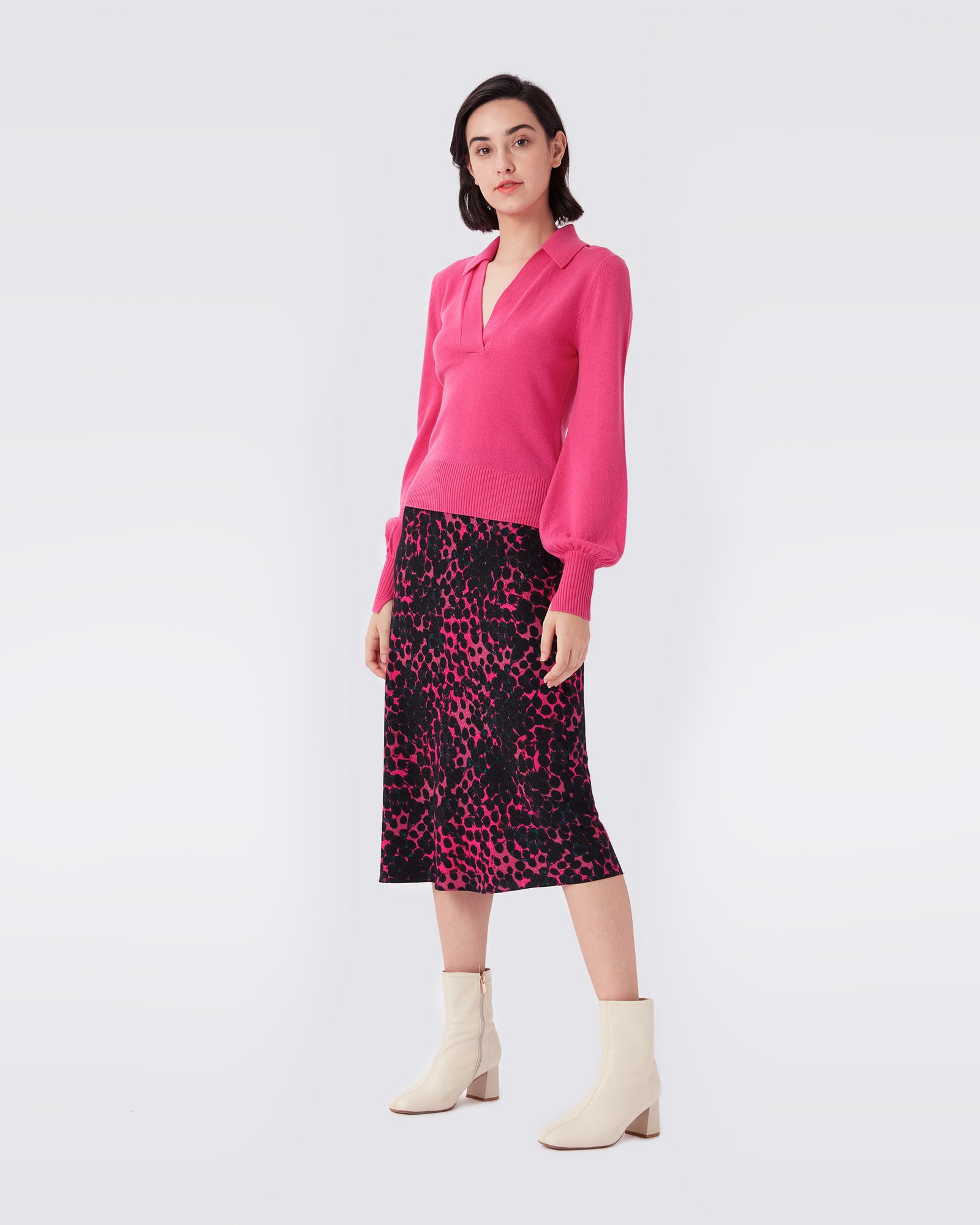 Rhodes Collared Knit Sweater