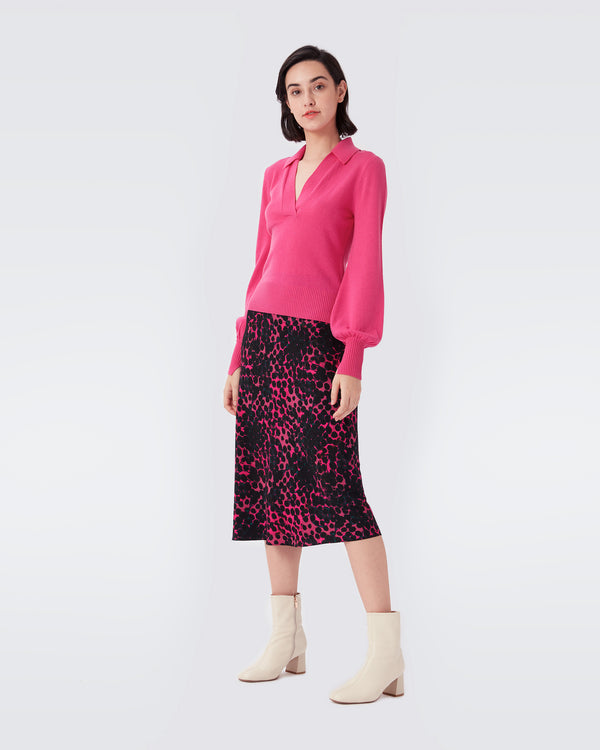 Rhodes Collared Knit Sweater