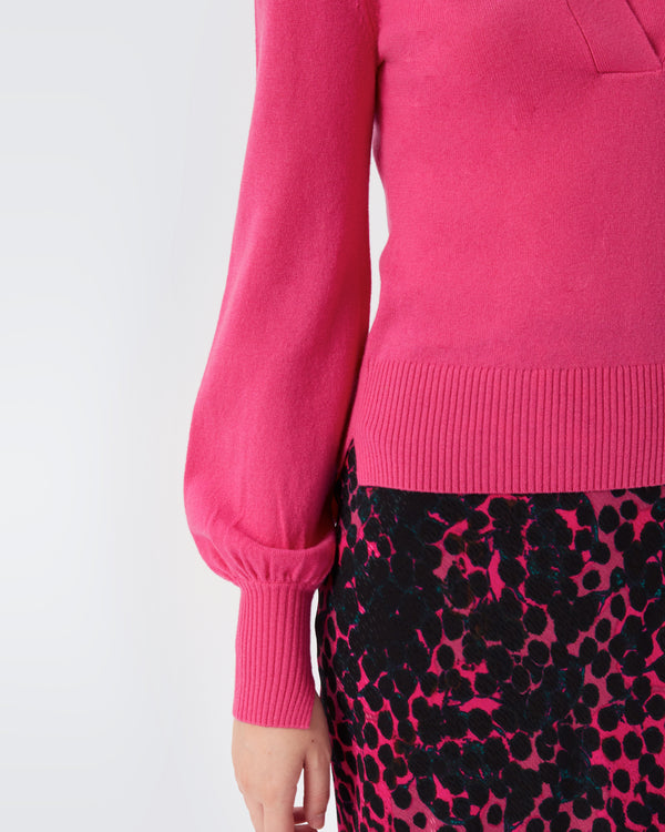 Rhodes Collared Knit Sweater