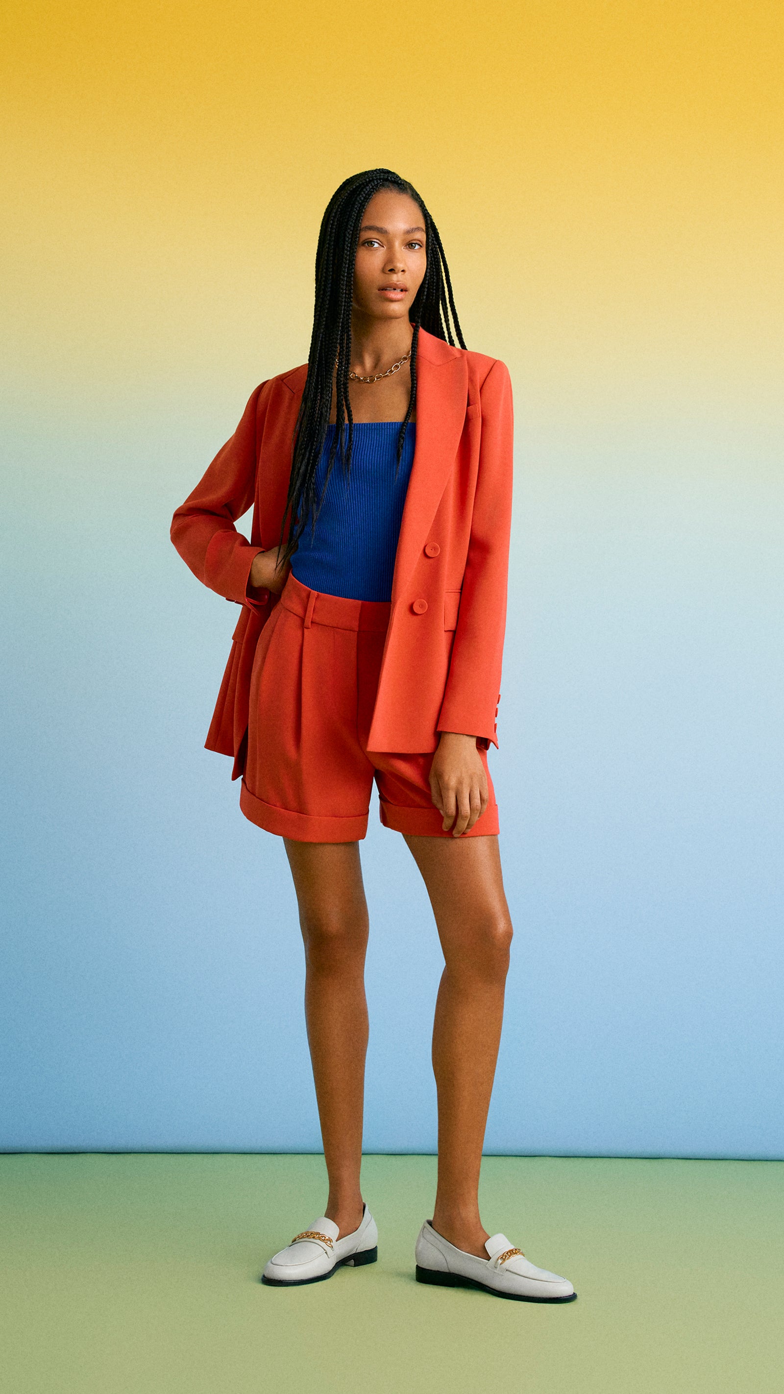 Gloria Double-Breasted Blazer